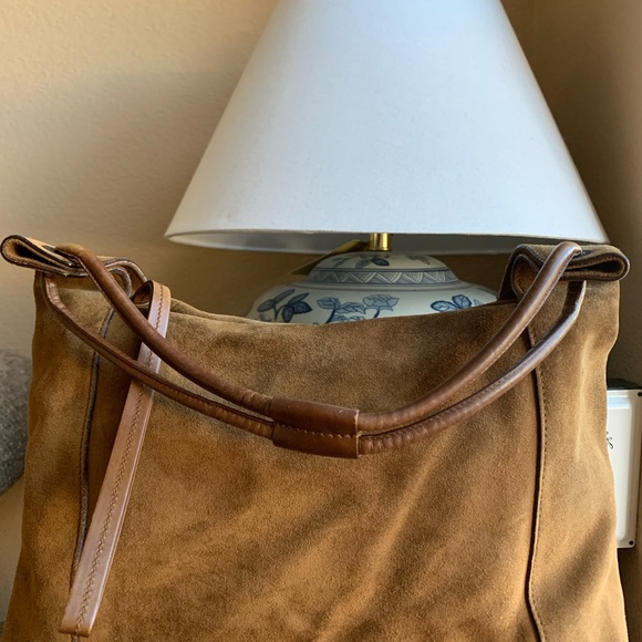 Gucci Brown Suede Structured Hobo Bag - Picture 4 of 14